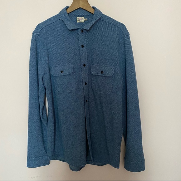 Faherty Legend men’s sweater shirt - Picture 1 of 10